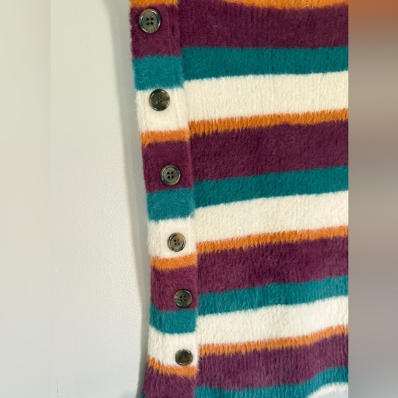 Free People Ciara Fig Jam Mini Skirt - Picture 5 of 6